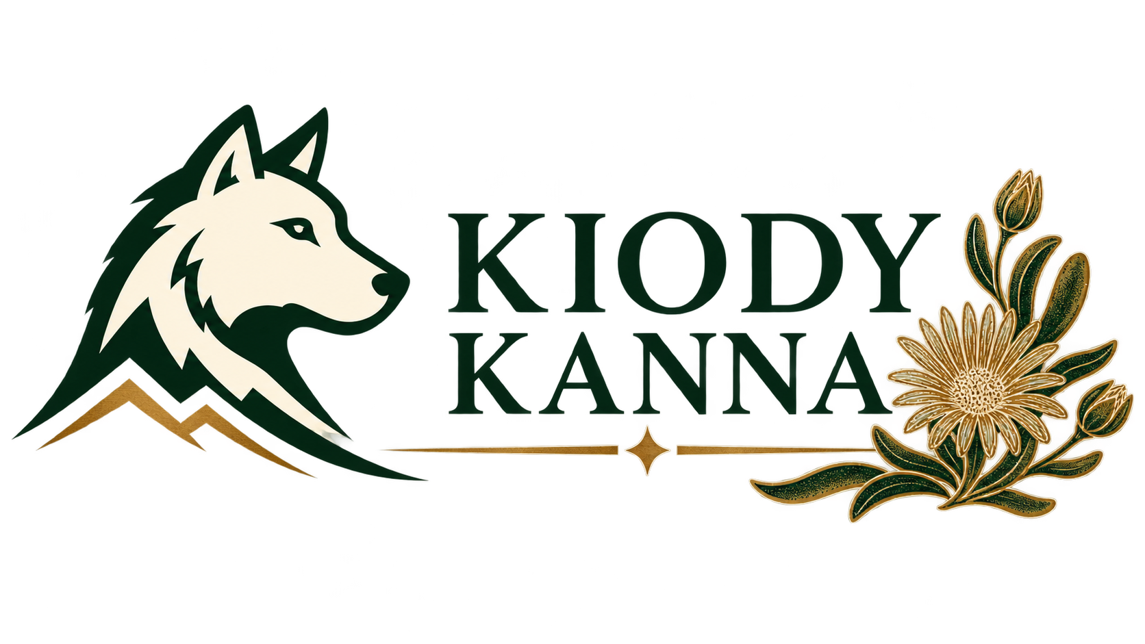 KIODY KANNA gold inlay logo